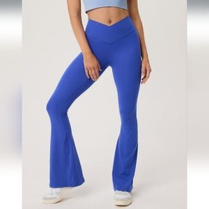 OFFLINE By Aerie Real Me High Waisted Crossover Flare Legging Small